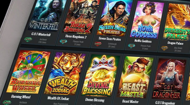 Jeux de casinos en ligne sur ipad